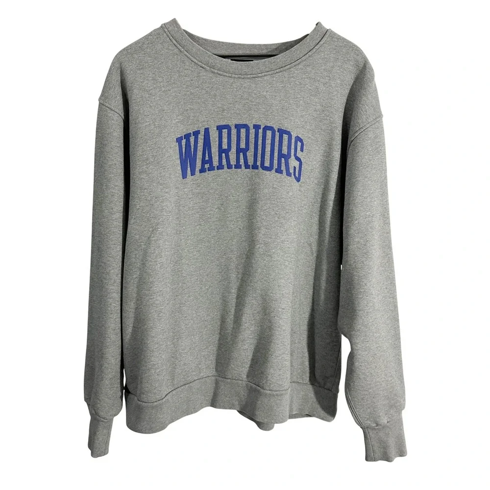 Nike Golden State Warriors Pullover Crewneck Sweatshirt‎ Gray XXL Sportswear Fan